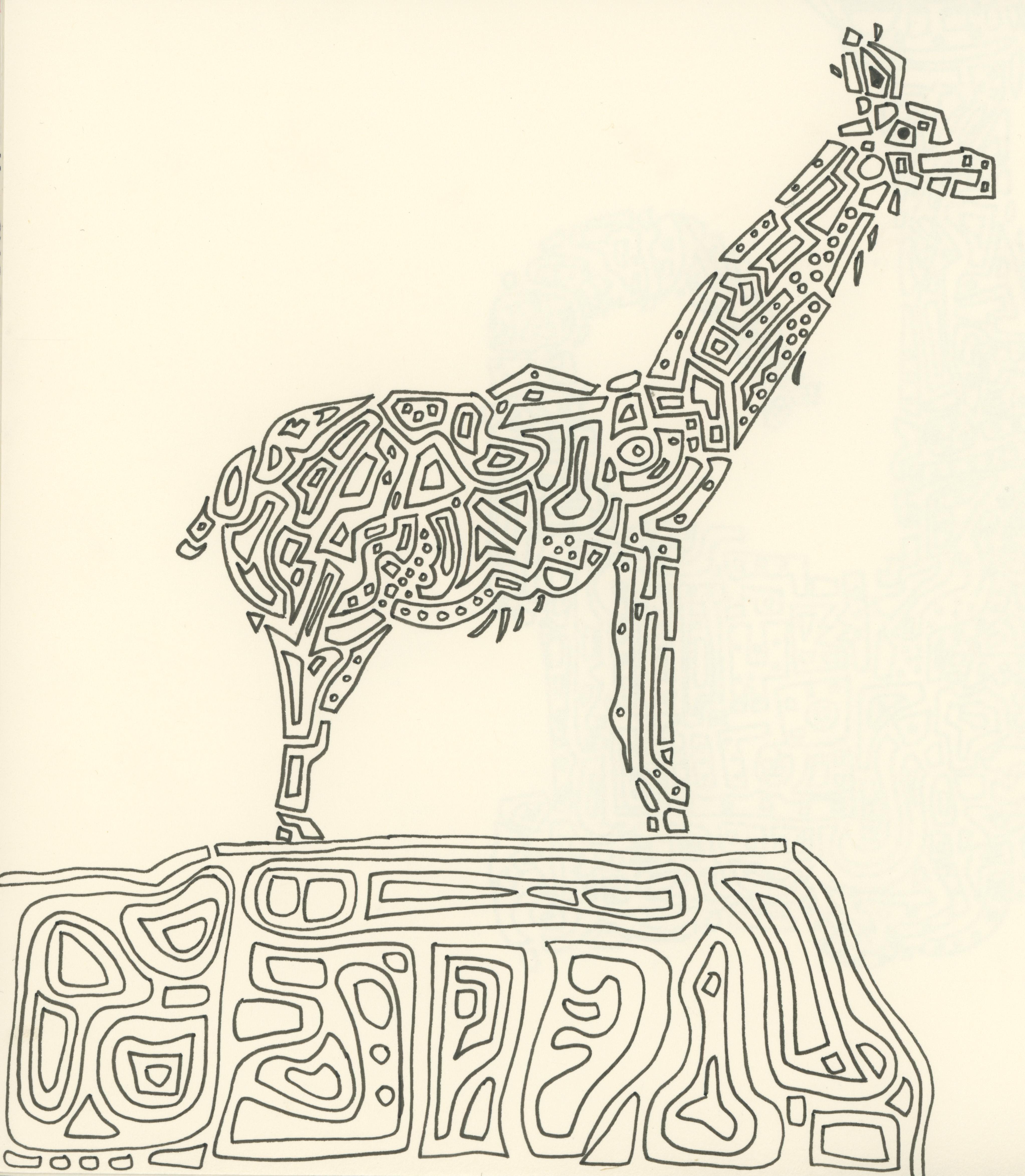 llama illustration